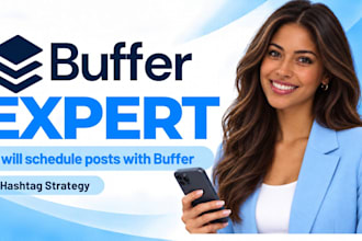 manage your social media and schedule posts using buffer