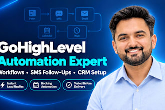set up gohighlevel automation, ghl workflows and go high level crm