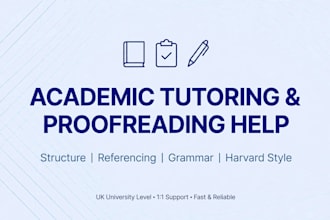 do academic writing, proofreading, apa mla harvard referencing