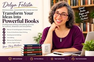 ghostwrite your memoir, autobiography, biography or life story