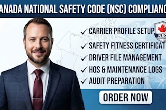 set up and manage canada national safety code nsc compliance for your fleet