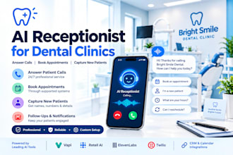 build an ai receptionist for your dental clinic