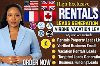 generate targeted airbnb vacation rental and property leads