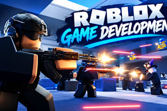 develop a custom roblox full game, roblox full game creation, roblox full game