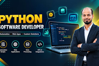 develop custom python desktop software