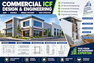 design icf concrete walls, foundations and reinforced concrete structures