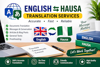 translate english to hausa and hausa to english