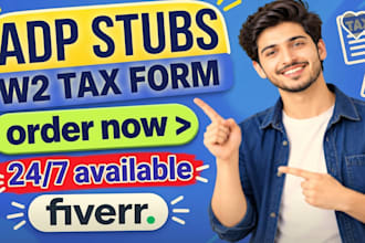 do stubs , adp and w2 for you and your employee