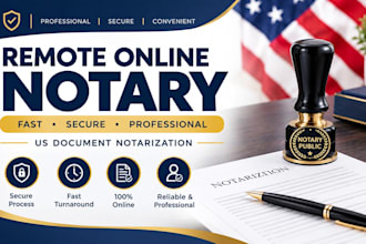 provide fast remote online notarization for your documents