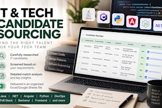 source technical candidates for IT recruitment