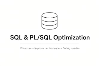 review, debug and improve your sql or pl sql code