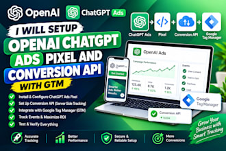 setup openai chatgpt ads pixel and conversion API with GTM