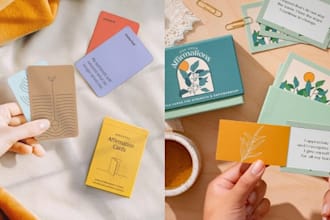 design custom christian affirmation cards motivational game card prayer journal