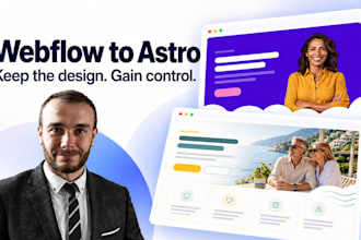 migrate your webflow website to astro