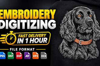 convert logo to embroidery, digitize image for all embroidery file dst pes emb