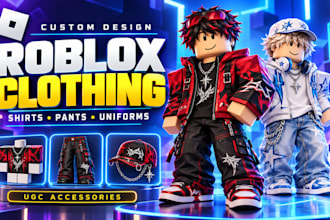 design custom roblox clothing roblox ugc accessories classic shirt pants uniform