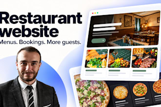 build a restaurant website with menus and reservations