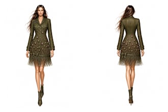 draw custom luxury womenswear fashion illustrations