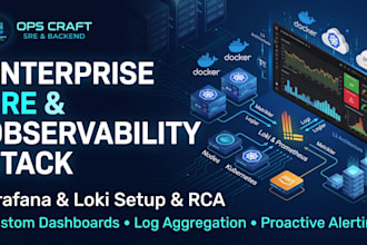 engineer an enterprise sre observability stack using grafana and loki