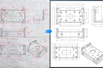 do redline to cad drawing, as built drawing and engineering drawing updates