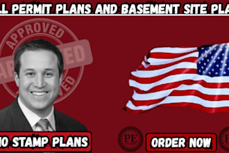 review and redraw ohio plan, seal stamp, structural plan, retaining wall in ohio