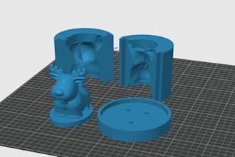 design custom 3d printable ceramic slip casting molds with stl files