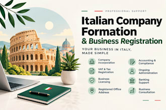 help with italian company formation and business registration in italy