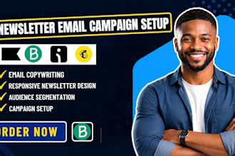 write and setup newsletter email campaign on brevo omnisend klaviyo mailchimp