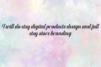 design etsy digital products