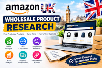 amazon wholesale product research and sourcing