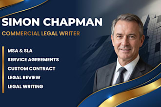 draft professional service agreement, msa and sla contracts