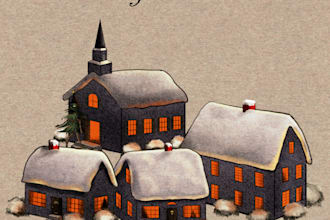 illustrate gothic and stylized characters and scenery