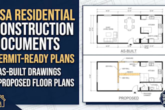 design california residential permit drawings