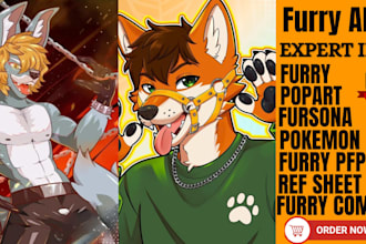 draw furry popart, dakimakura, pokémon, nsfw anime pfp