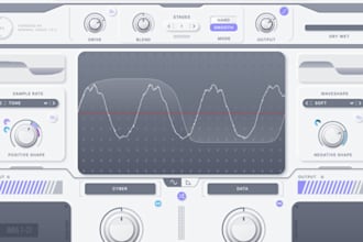 develop vst audio plugin, music production, presets, synth, ux design, serum, au