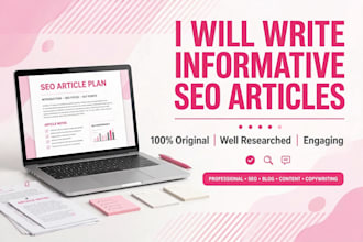 write blog post and articles