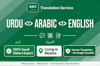 translate arabic to english, arabic to urdu, english to urdu