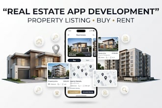 develop real estate property listing and rental app