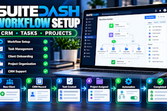 be your suitedash crm virtual assistant tasks or project manager workflows setup
