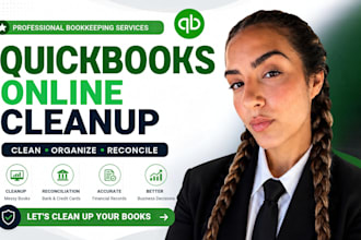 quickbooks online bookkeeping, accounting and reconciliation