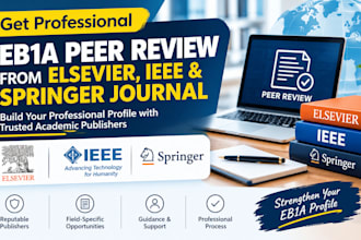 assign eb1a peer review from elsevier ieee and  springer journal
