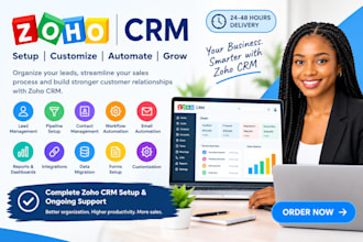 setup and automate zoho crm