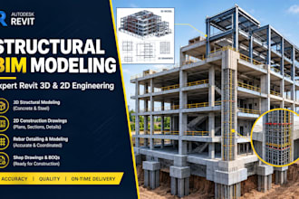 do expert structural revit bim modeling