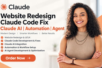 claude website redesign claude code fix claude ai claude automation claude agent