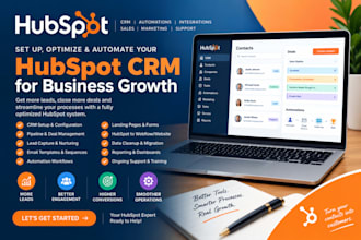 setup hubspot crm zoho