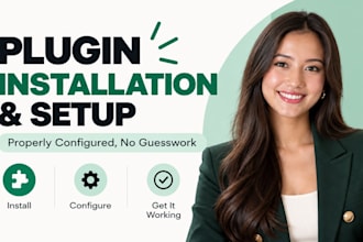 install and configure premium wordpress plugins for you