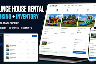 build bounce house inflatableoffice rental, inventory, waivers, booking website