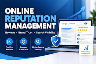 do online reputation management, ORM, services to suppress negative links