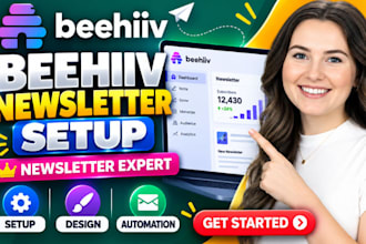 do beehiiv newsletter, beehiive expert, automation and beehiiv website