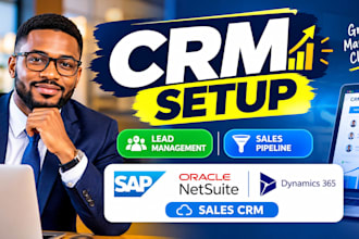 setup CRM lead management sales pipeline sap netsuite dynamics 365 sales CRM